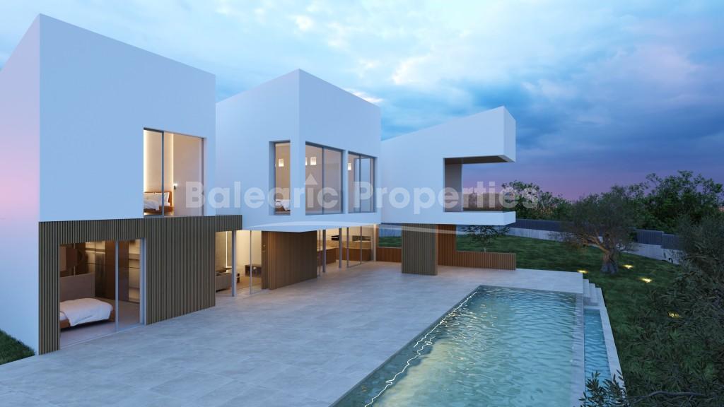 Exceptional newly built villa with sea views for sale in Bonaire, Mallorca