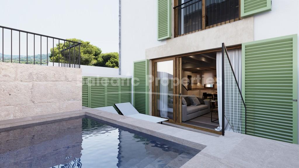 Beautifully refurbished town house for sale in the heart of Pollensa, Mallorca