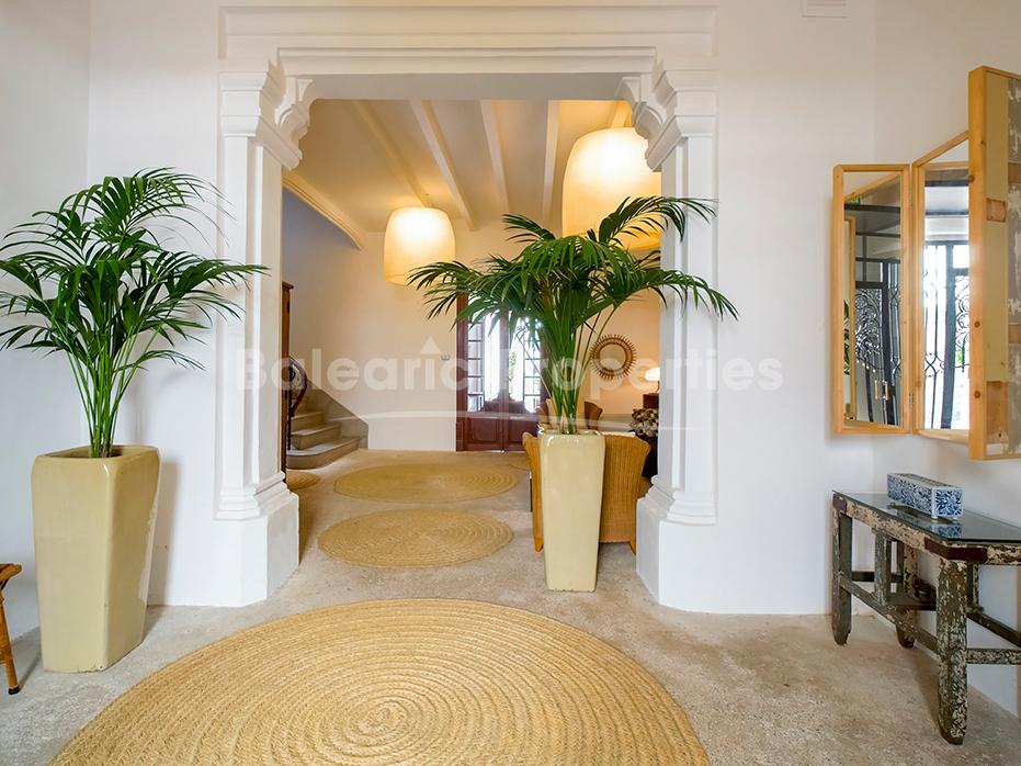 Charming newly renovated town hotel for sale in Sineu, Mallorca