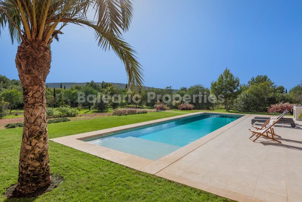 Villa rural contemporánea en venta en Santa María del Camí, Mallorca central