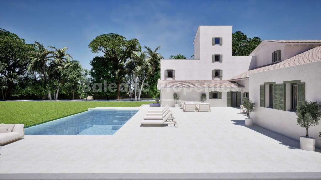 Outstanding villa for sale in the exclusive area of Mas Pal, Mallorca