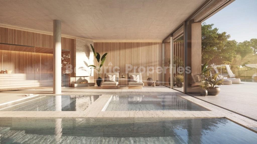 Luxury seaview apartment with amazing facilities for sale in Bendinat, Mallorca