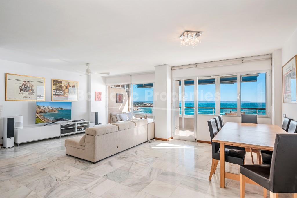 Meerblick Wohnung in erster Meereslinie kaufen in Palma, Mallorca