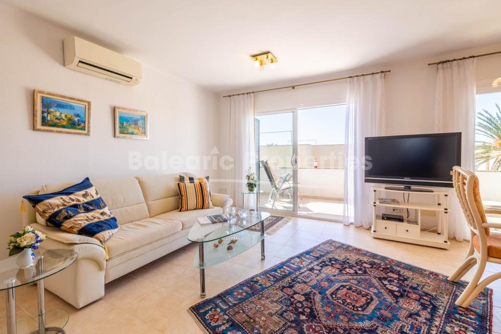 Imperdible apartamento con vista al lago en venta en Puerto Alcudia, Mallorca
