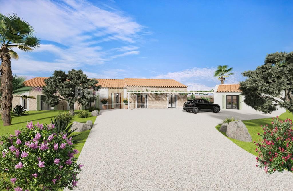 Plot with High-quality project for sale in a residential area near Portol, Mallorca