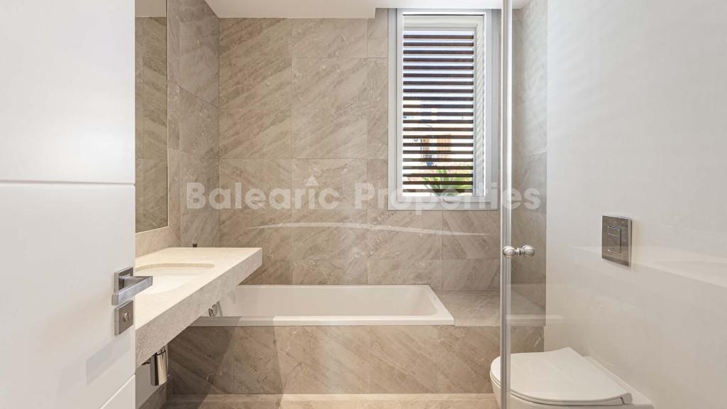 Newly built garden apartment for sale in Bonanova, Mallorca