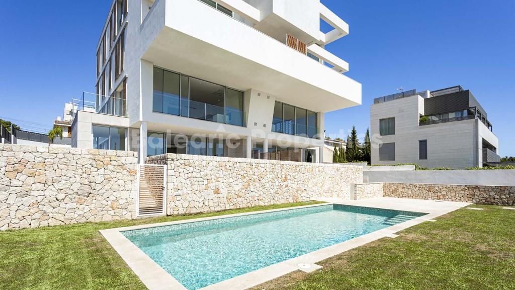 Newly built garden apartment for sale in Bonanova, Mallorca
