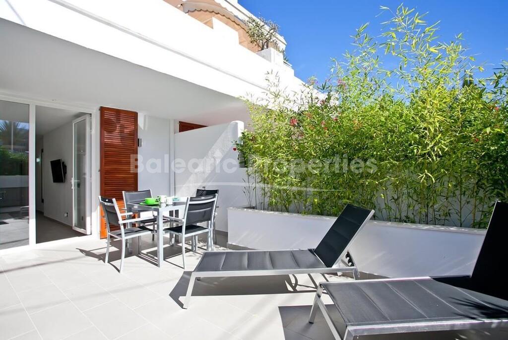 Refurbished ground floor apartment for sale in Puerto Andratx, Mallorca