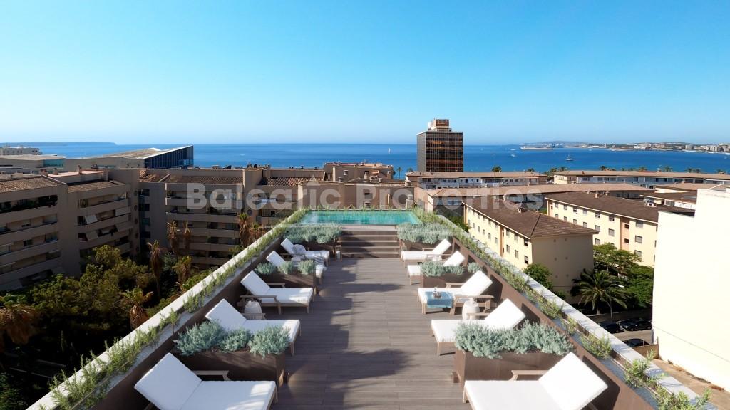 Apartamento moderno con jardín privado en venta en Palma, Mallorca
