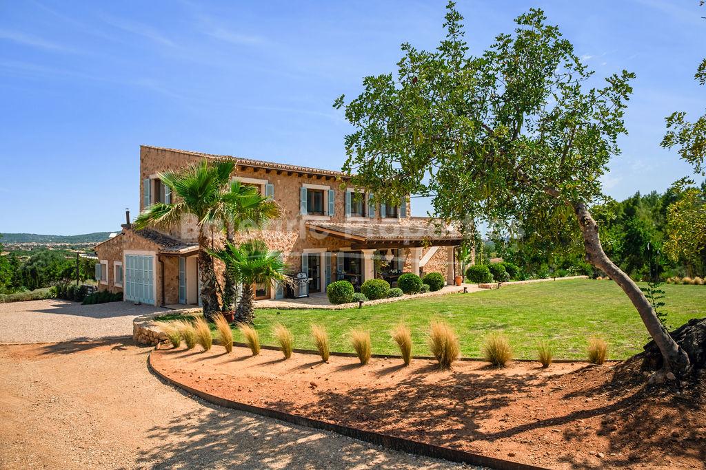 Stunning contemporary farmhouse for sale in Santa María, Mallorca