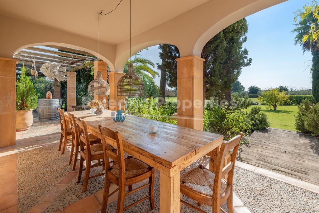 Beautiful villa with rental license for sale in Moscari, Mallorca North