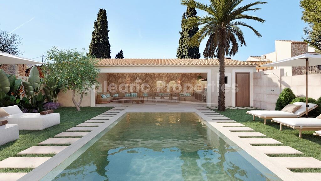 Casa de pueblo en construccion a la venta en Santanyi, Mallorca este