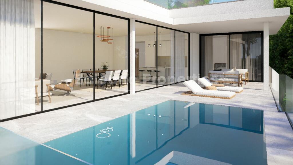 Stunning minimalist villa for sale in exclusive Costa d´en Blanes, Mallorca