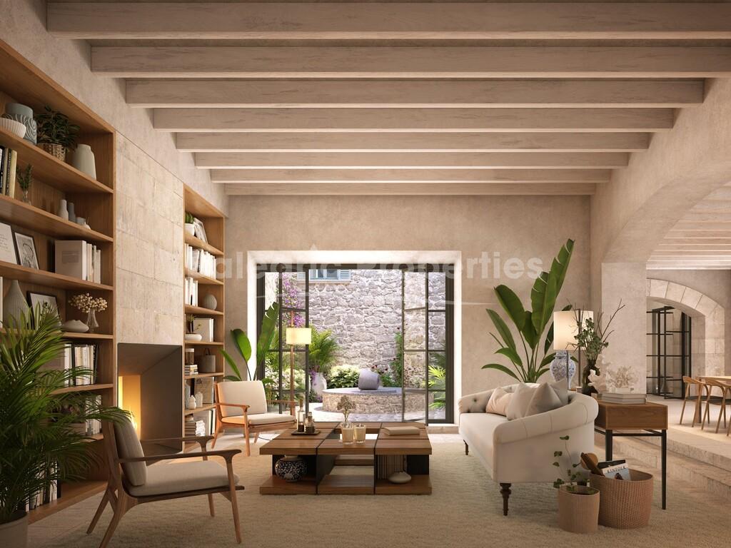 Historisches Landgut zum Renovieren kaufen in Orient, Mallorca