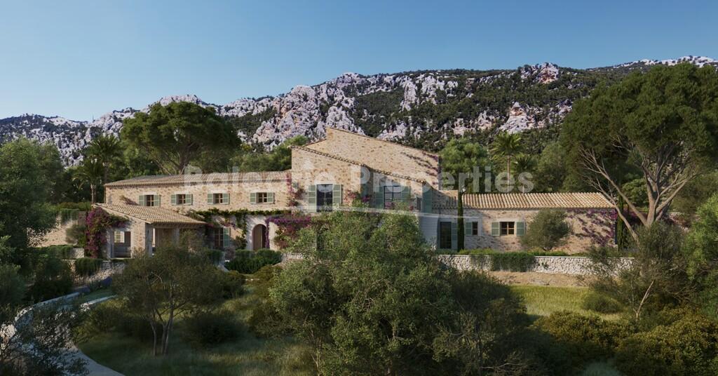 Historic country estate to be renovated for sale in Orient, Mallorca