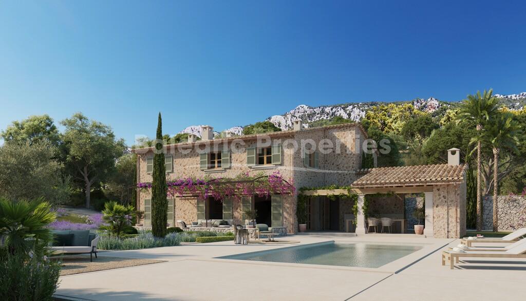 Historic country estate to be renovated for sale in Orient, Mallorca
