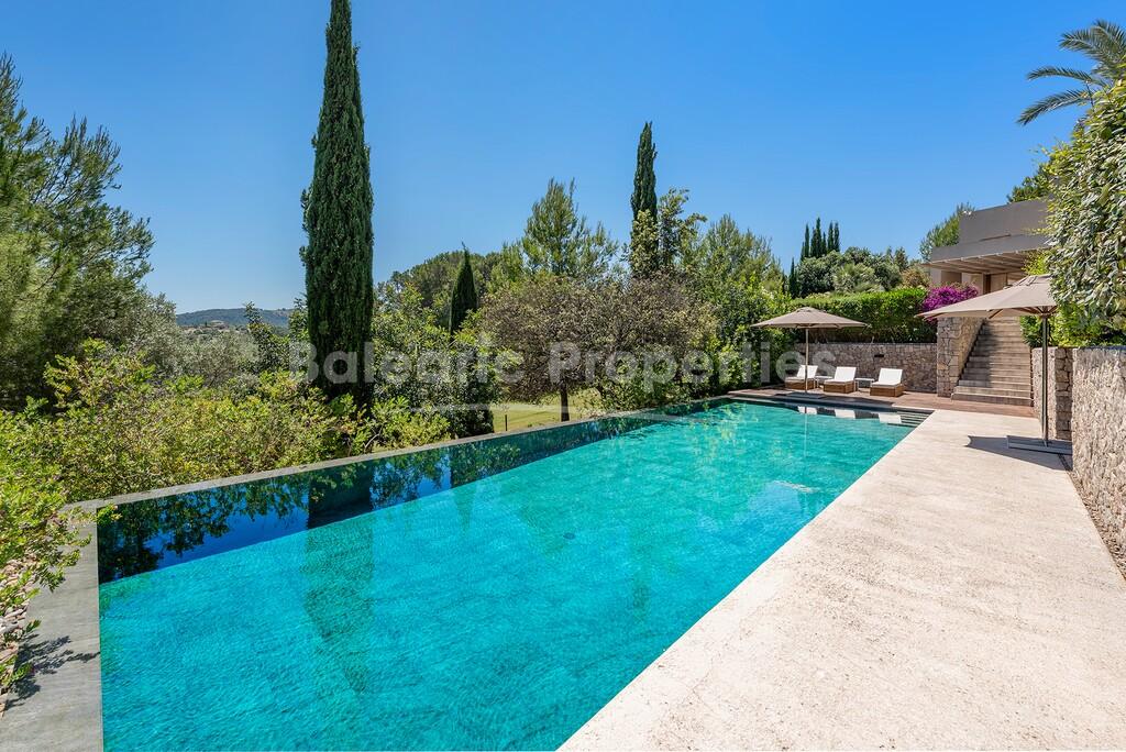 Exceptional front line golf villa for sale in Pollensa, North Mallorca