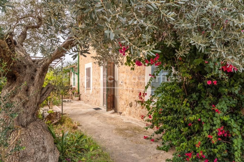 Finca to be restored with panoramic mountain views for sale in Soller, Mallorca