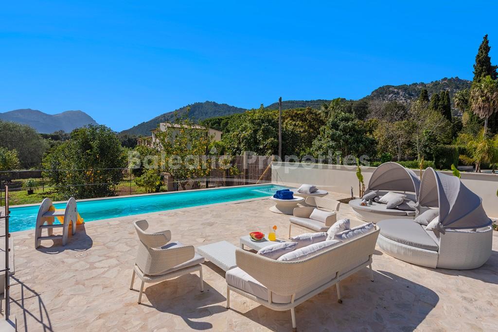 Luxusvilla zur saisonalen Vermietung am Stadtrand von Pollensa, Mallorca