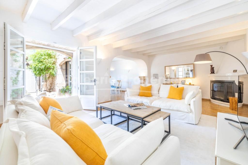 Villa de campo en alquiler con piscina climatizada En Pollensa