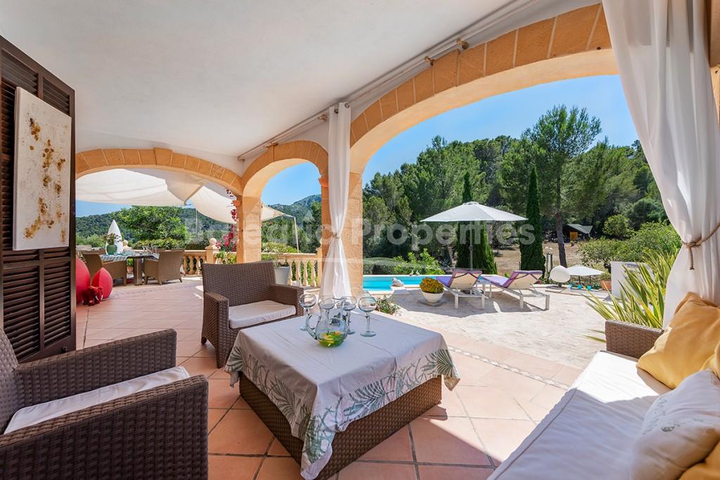 Luxurious country house for sale close to Puerto Andratx, S´Arracó, Mallorca