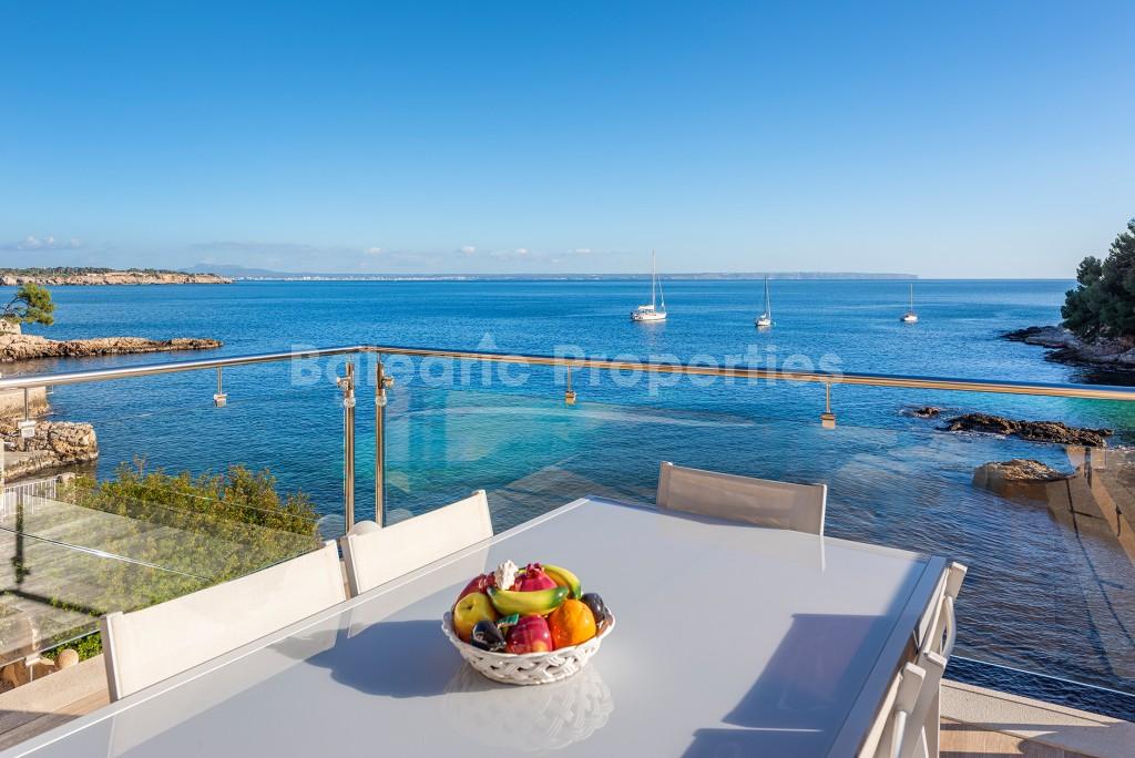 Stunning frontline penthouse for sale in Cas Catala, Mallorca