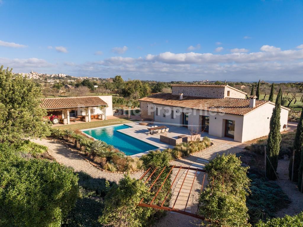 Charming finca with mountain views for sale in Moscari, North Mallorca