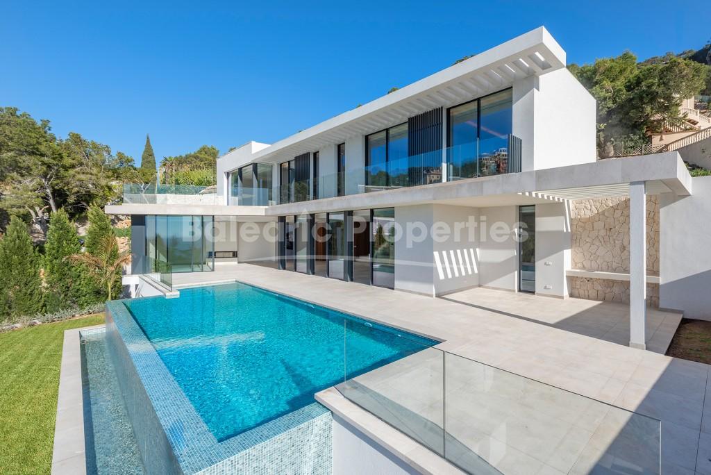 Sea view villa ready to move into for sale in Puerto Andratx, Mallorca
