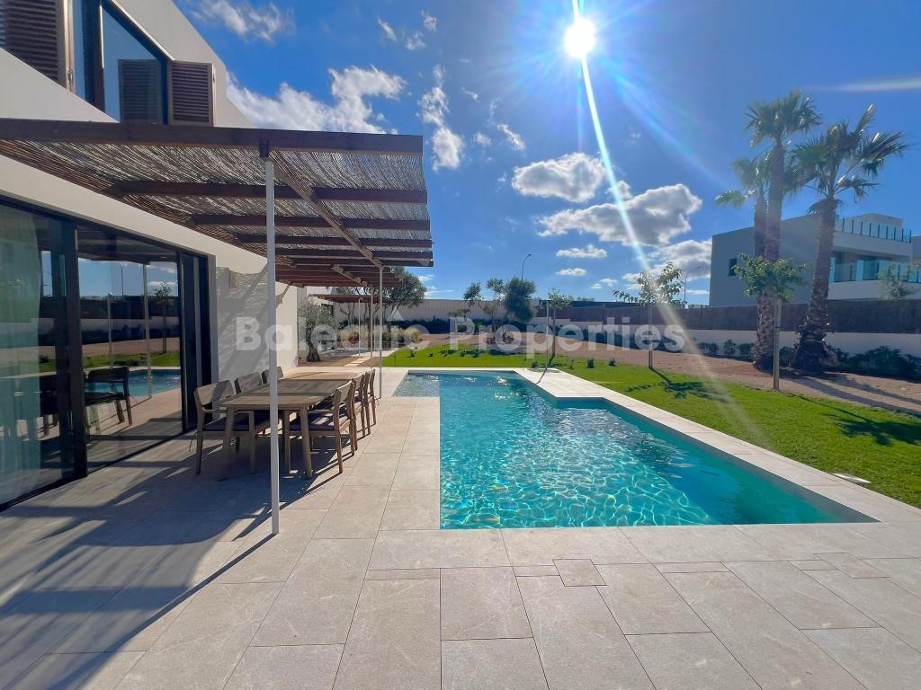 Brand new villa with views of Palma Bay for sale in Son Gual, Palma, Mallorca