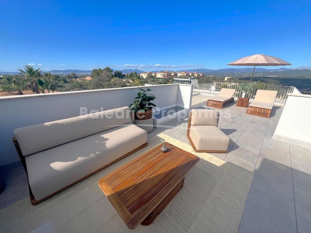 Brand new villa with views of Palma Bay for sale in Son Gual, Palma, Mallorca