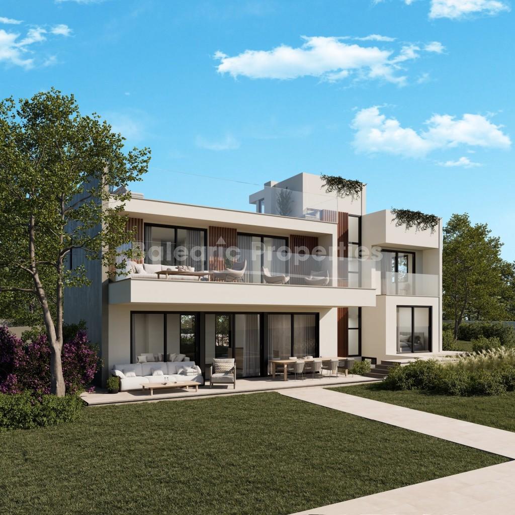 Brand-new villa for sale with panoramic views in Son Gual, Palma de Mallorca