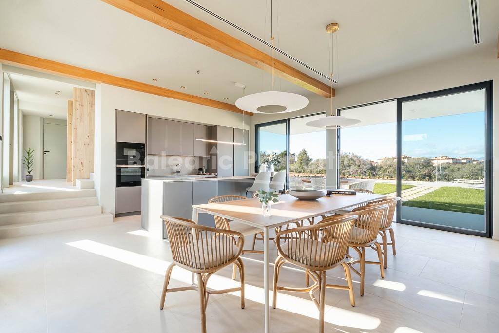 Brandneue Villa mit Panoramablick kaufen in Son Gual, Palma de Mallorca
