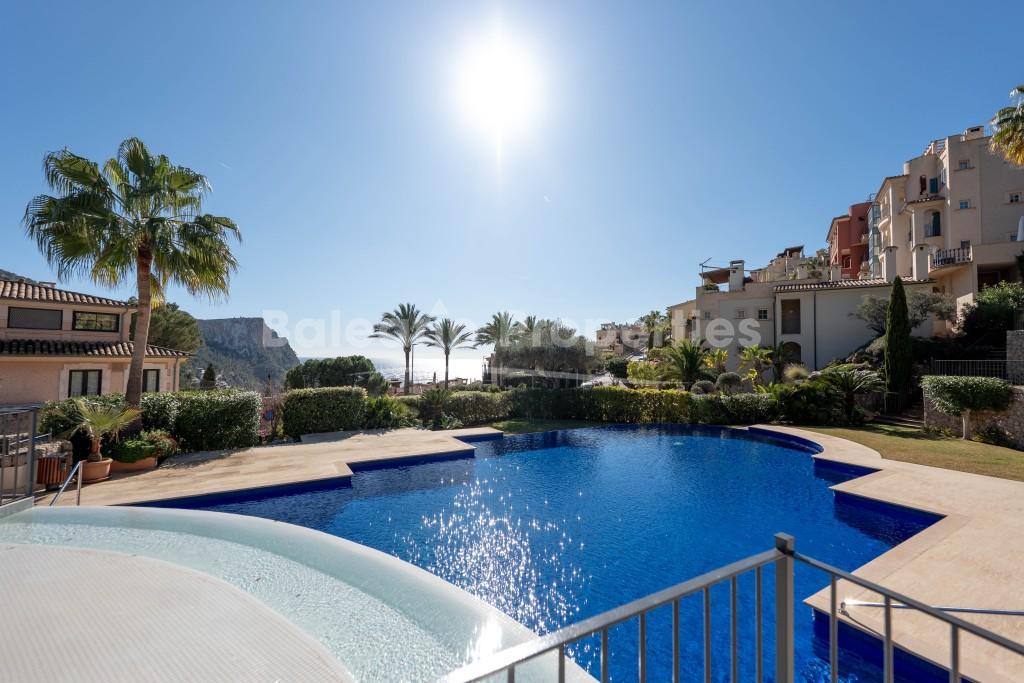 Ground floor apartment with garden for sale in Puerto Andratx, Mallorca