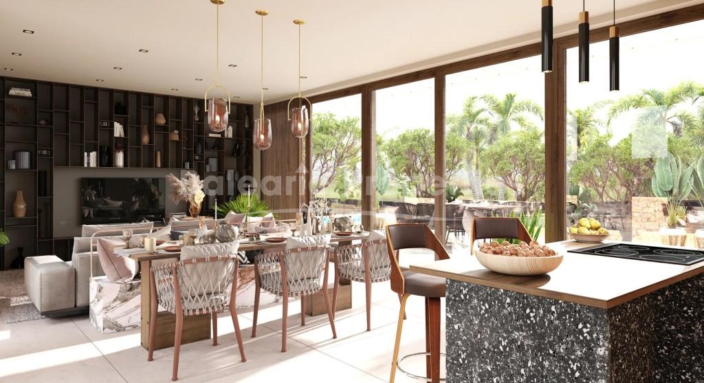 Project of modern villa with views for sale in Son Gual, Mallorca
