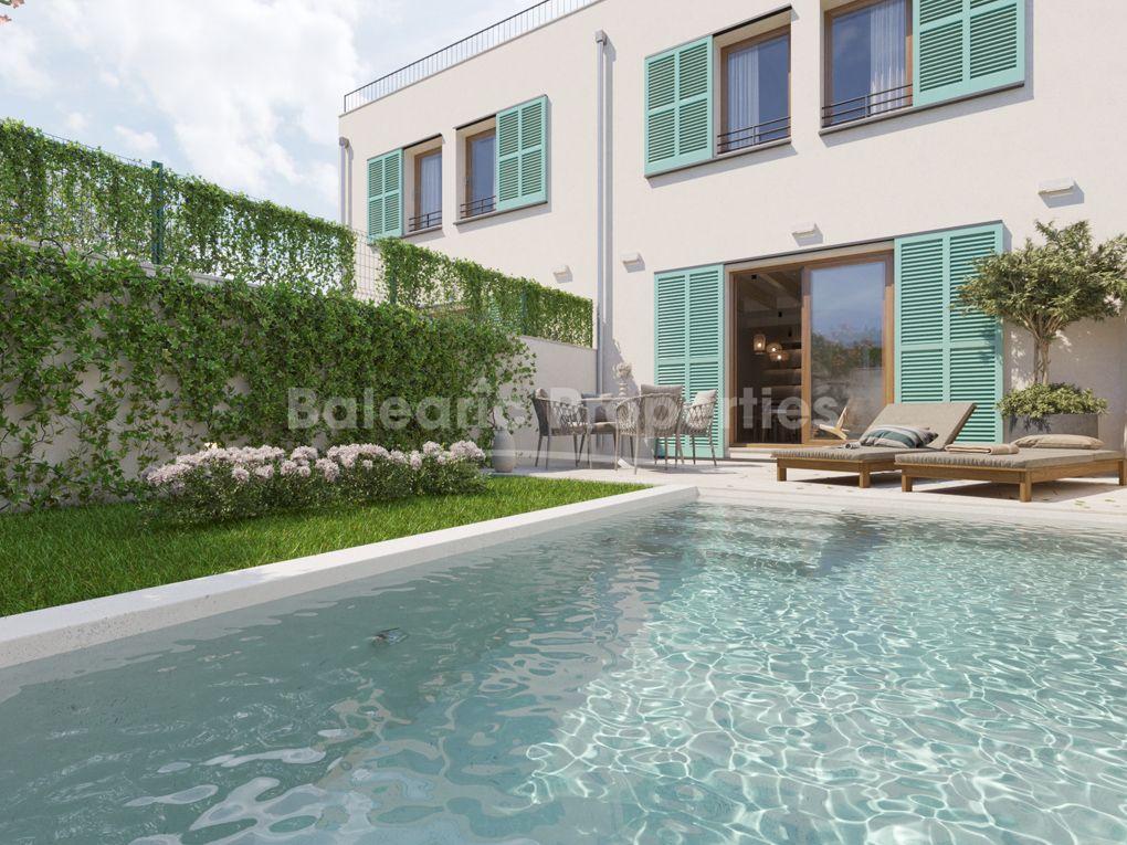 Chic townhouse with private pool for sale in Sencelles, Mallorca