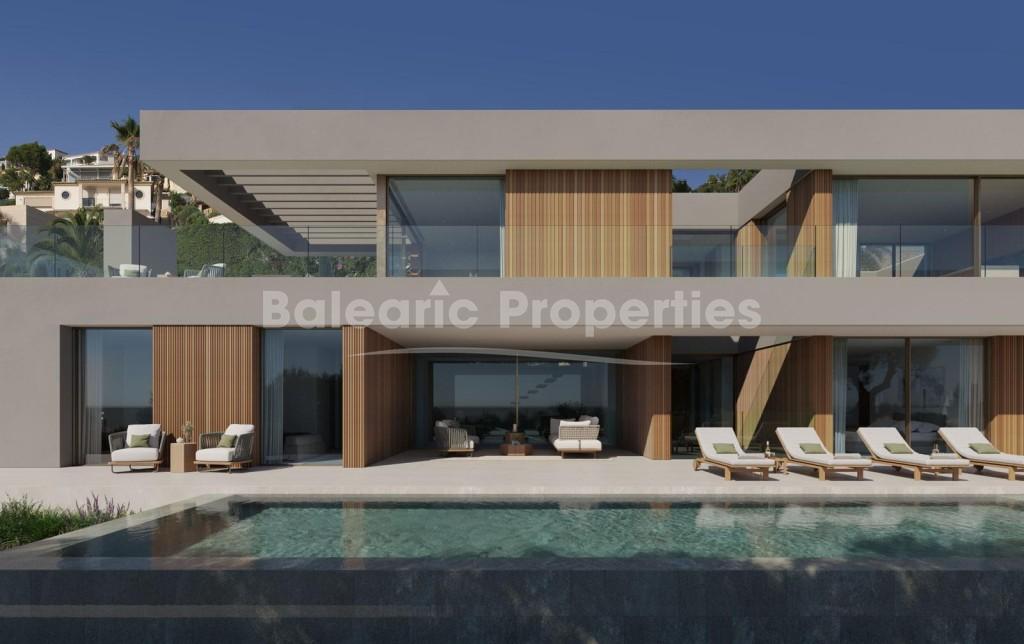Building plot with sea views for sale in Santa Ponsa, Mallorca