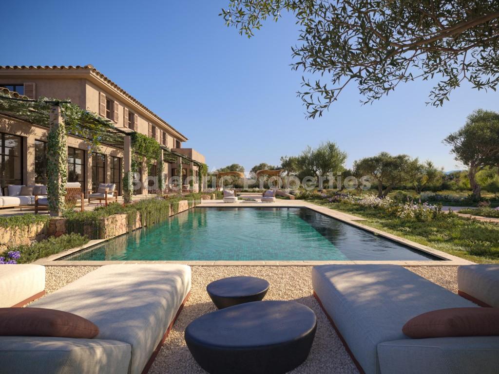 Brand new finca for sale in the countryside of Santa Maria del Cami, Mallorca