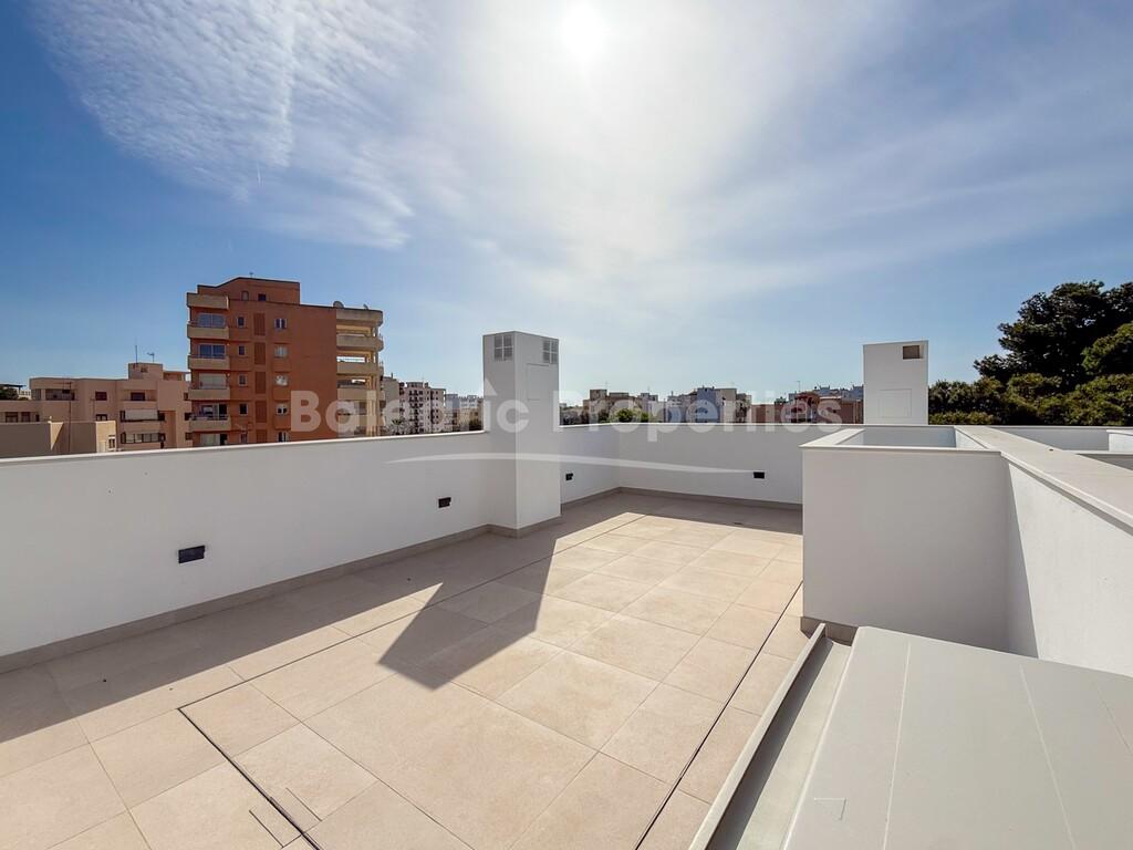 Penthouse with two storeys and a roof terrace for sale in Playa den Bossa, Ibiza