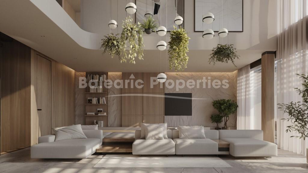 Building plot with sea and harbour views for sale in Port d'Andratx, southwest Mallorca