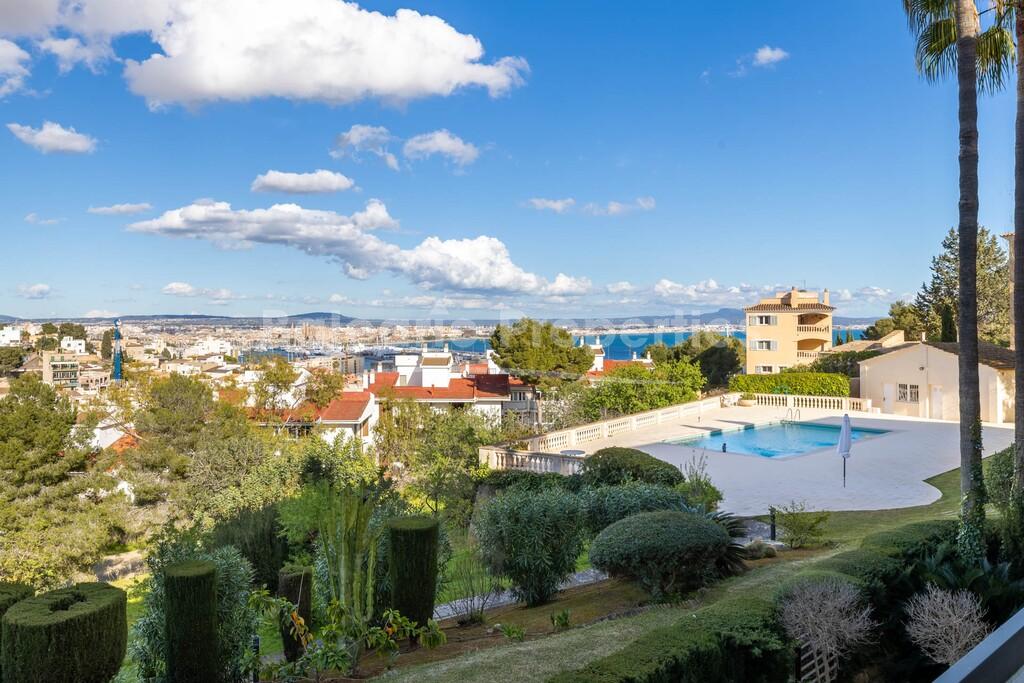 Wohnung mit Panoramablick auf das Meer kaufen in Bonanova, Palma, Mallorca