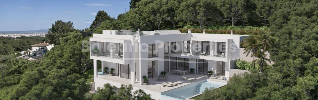 Solar con proyecto y licencia en venta en Son Vida, Palma de Mallorca