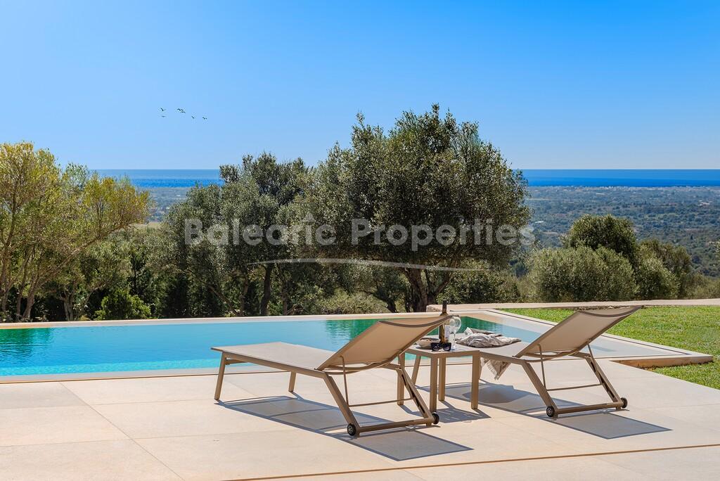 Lujosa finca con vistas al mar en venta cerca de Sant Llorenç, al noreste de Mallorca