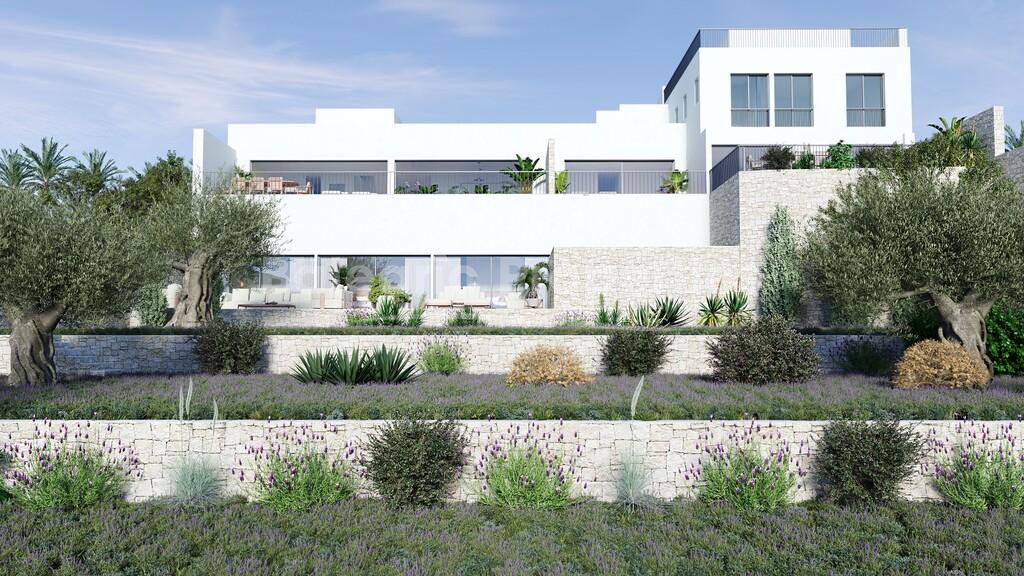 Chic modern townhouse under construction, for sale in Sa Cabaneta, Mallorca