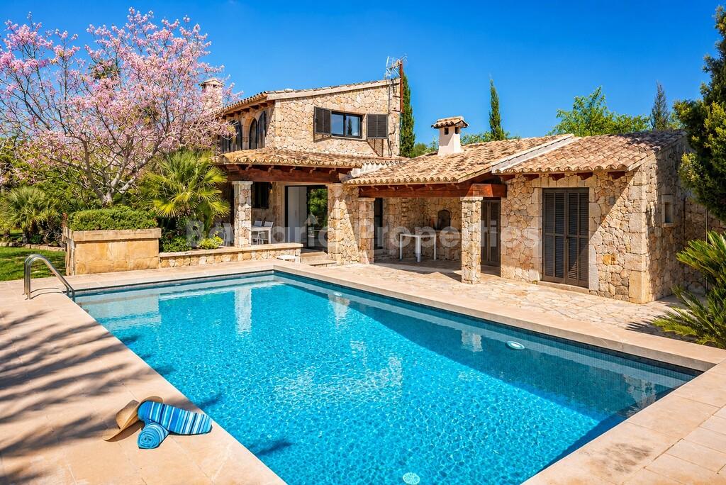 Exclusive country villa with pool and mountain views for sale in Pollensa, Mallorca North
