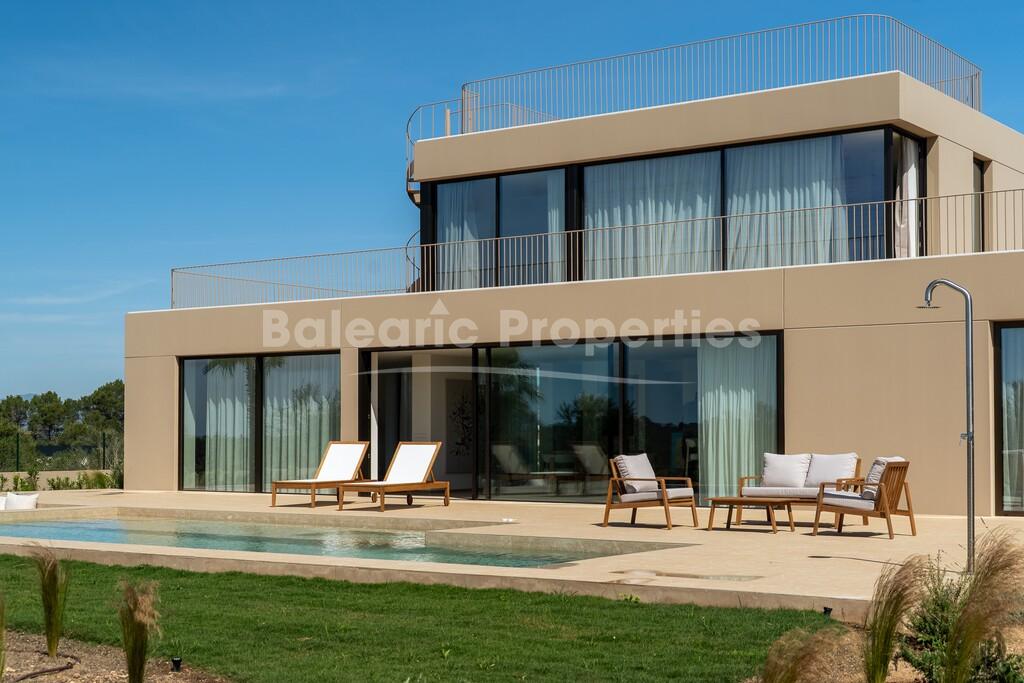New modern villa for sale near the golf course in Son Gual, Palma de Mallorca