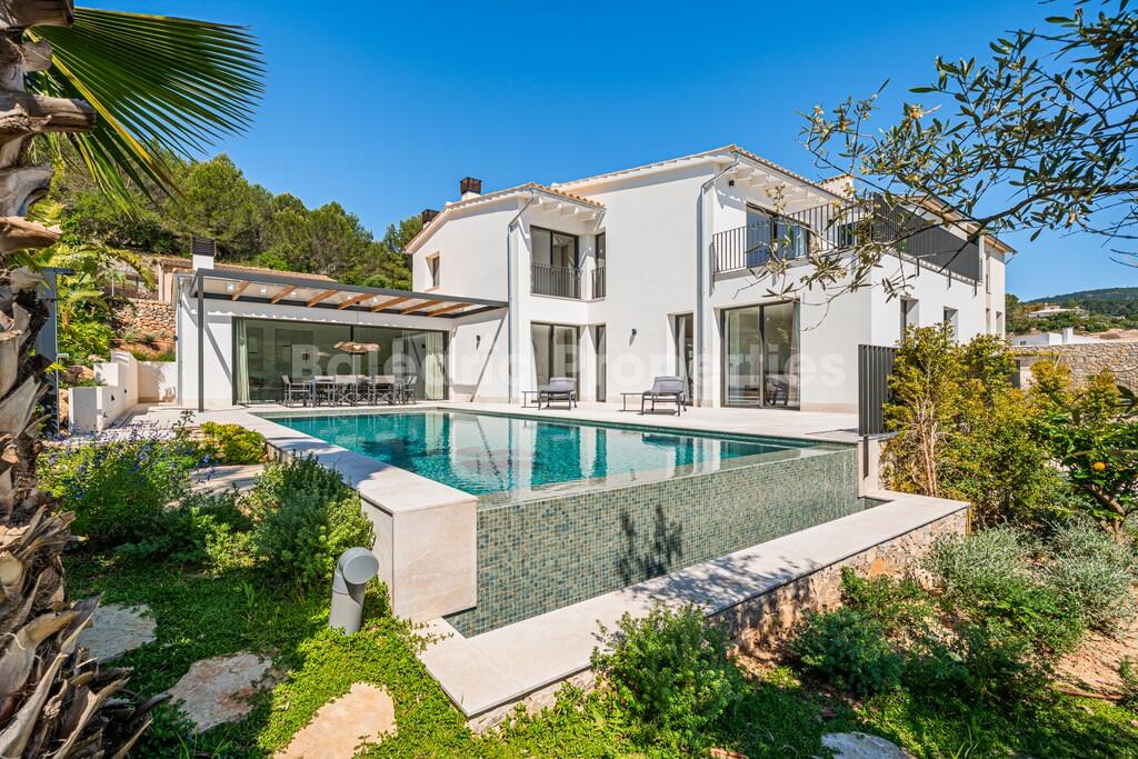 Charming villa with beautiful views for sale in Esporles, northwest Mallorca