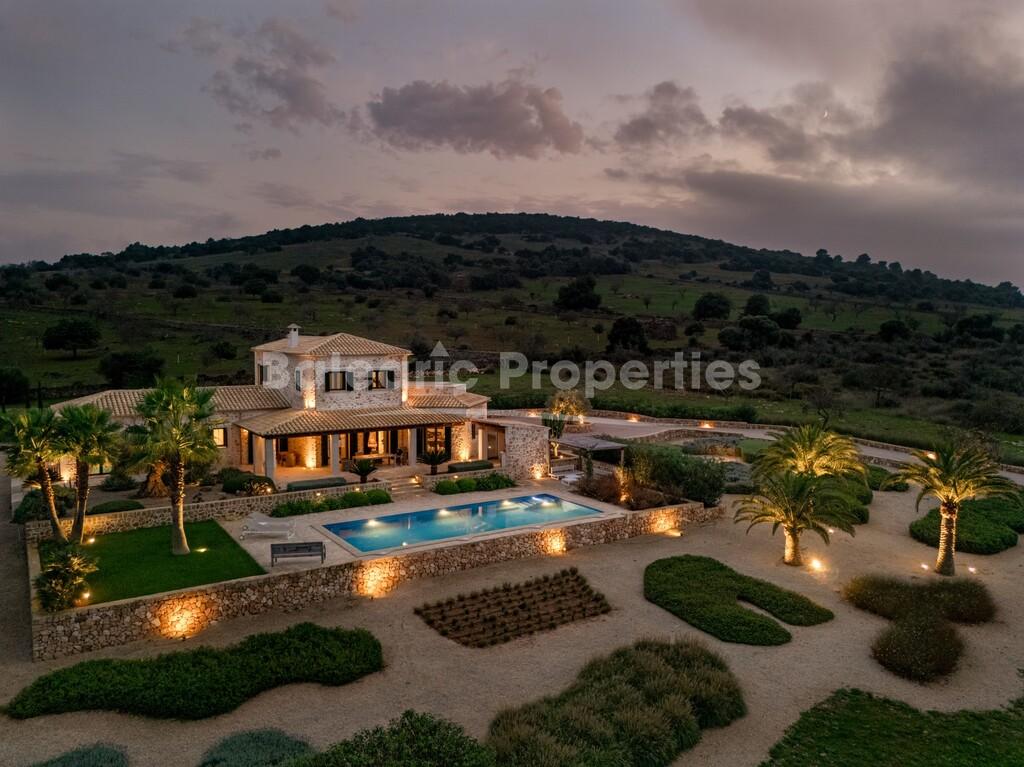 Elegant sea view country villa for sale, northeast Mallorca