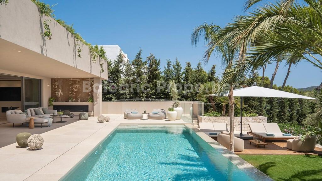 Villa nueva de lujo a la venta en Santa Ponsa, suroeste Mallorca 