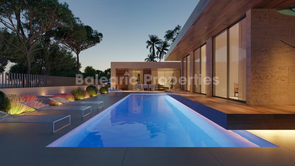 Two newly constructed Mediterranean villas for sale in Port des Torrent, Ibiza