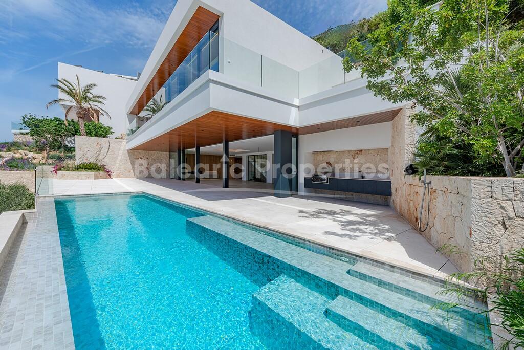 Sophisticated villa with panoramic sea views for sale in Santa Ponsa, Southwest Mallorca